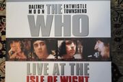 The Who; live at the isle of white 1970 x3 LP blue vinyl