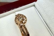 Diamond Interlocking Ring