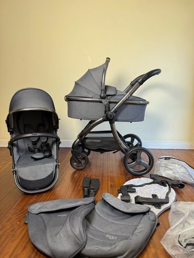 New condition Egg2 double or single pram