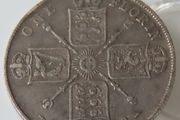 Silver 1913 ( rare year) Florin George V English Silver WW1
