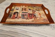 Vintage Pimpernel Parisian Scenes Lap Tray NEW