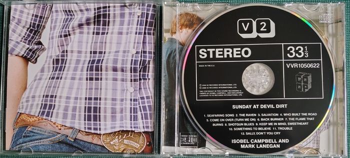 Isobel Campbell & Mark Lanegan - Sunday At Devil Dirt CD (2008) Indie Folk Pop EX+