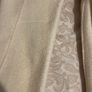 Cream Wool Blend Coat - Size M Image 6