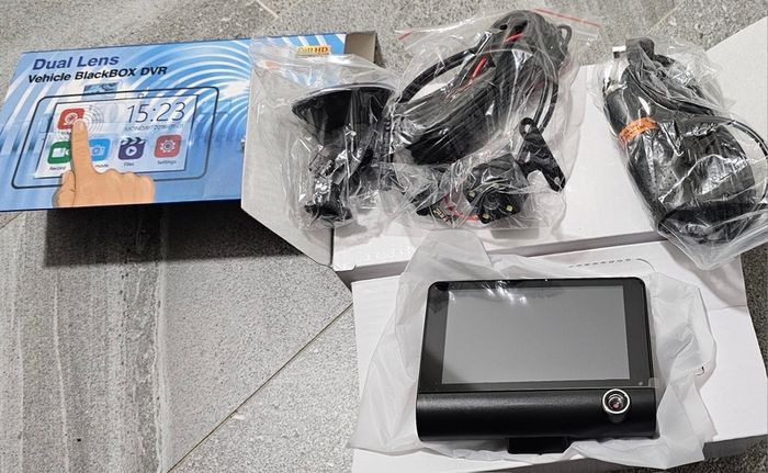Dashcam 3 channel 1080p