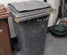 wheelie bin