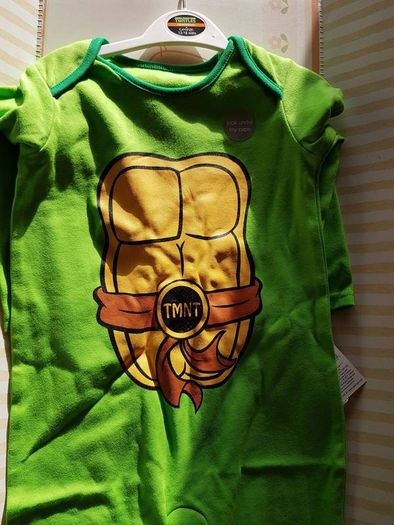 12-18 months Ninja Turtle Babygrow. New