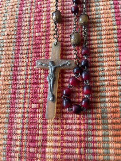 Antique rosary beads