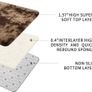 Sour Lemon Rugs Living Room 200x300cm, Coffee Area Rugs for Bedroom, Washable Anti Slip Extra Large Shaggy Soft Rug Fluffy Modern Floor Carpets Mat Beside Carpet for Kids Living Room Image 3