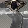 Hallmarked Pristine Vintage Sterling Silver Ring Image 3