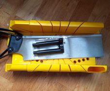 Stanley mitre box and saw