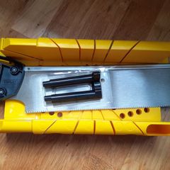 Stanley mitre box and saw