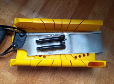 Stanley mitre box and saw