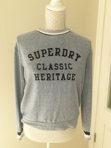 Superdry ladies soft sweatshirt uk10
