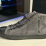 Maison Margiela - Spring/Summer 2012 Distressed Leather High Top Sneakers Size: EU 44 Image 7