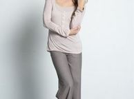 main image for ad Roll-Up Sleeve Nursing and Maternity Tee (ECO)