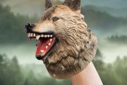 Wild Thingz Wolf Hand puppet BNWT