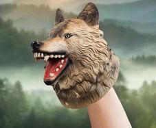 Wild Thingz Wolf Hand puppet BNWT