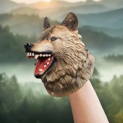Wild Thingz Wolf Hand puppet BNWT