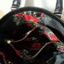 NICA London Black Leather Bag with a Matching Tote Shopper Image 7