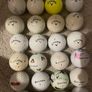Golf balls - selected of 56 used mixed balls Image 5
