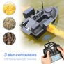 5200mAh GPS Fishing Bait Boat with 3 Bait Containers Wireless Bait Boat with Automatic Return Function Europe Stock Image 7