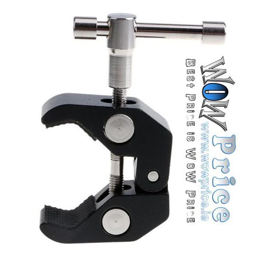 1/4 - 3/8 Thread Super Clamp Crab Plier Clip