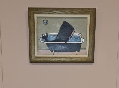 original contemporary nature irish Folk Art