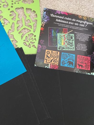 scratch art set