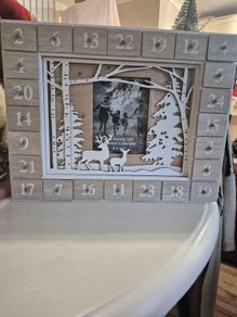 Wooden pic frame / advent calendar
