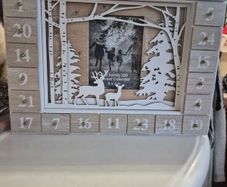 Wooden pic frame / advent calendar