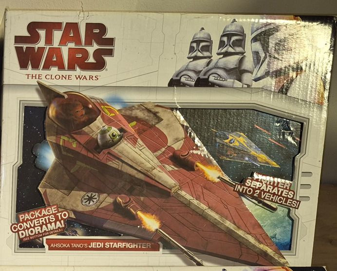 Star Wars The Clone Wars Ahsoka Tano Jedi Starfighter