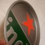 Heineken beer/drinks metal trays, few marks see pictures, 1 x available ,handy in any pub ,man cave, restaurant etc ,,see pictures for condition,good ,take as is,30 each posted,see pictures for condition,  take as is, Image 9