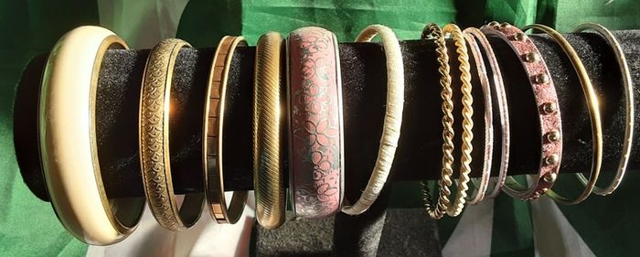 selection of costume jewellery, multiple