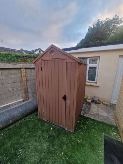 Keter 6x4 plastic shed