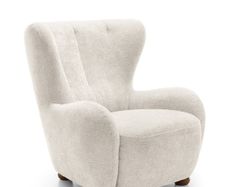 Tidepool Boucle Lounge Chair