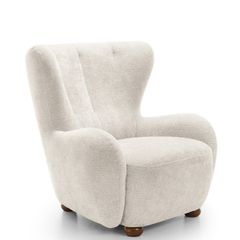 Tidepool Boucle Lounge Chair