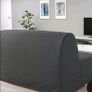 LYCKSELE LOVAS 2 seat sofa bed Vansbro dark grey Image 3