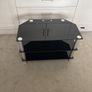 Glass tv stand Image 2