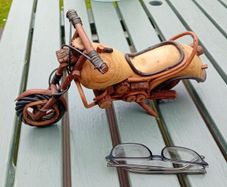Wooden Motor bike