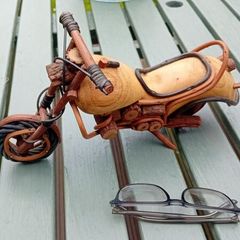 Wooden Motor bike