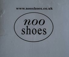Brand new Noo glamorous size 44 glitter stiletto heels with platform