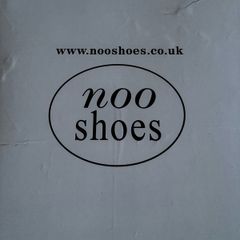 Brand new Noo glamorous size 44 glitter stiletto heels with platform