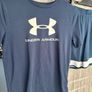 Under Armour Shorts and Top- BOYS YXL Image 2
