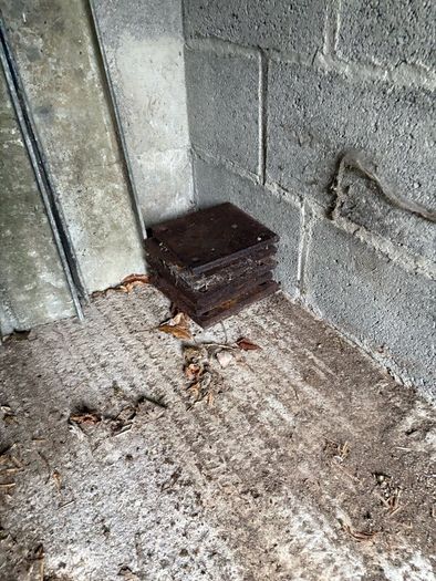 Galvanised girders
