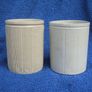 W. P. HARTLEY (jams, marmalades & jellies) - two antique stoneware jars, one with lighthouse imprint (c.1900) Image 4