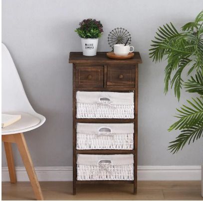 BRAND NEW Storage Drawers Retro Organizer Type Multi-layer Cabinet