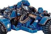Warhammer 40,000 Space Marine Attack Bike 2nd edition OOP
