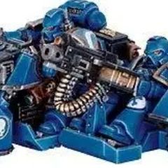 Warhammer 40,000 Space Marine Attack Bike 2nd edition OOP