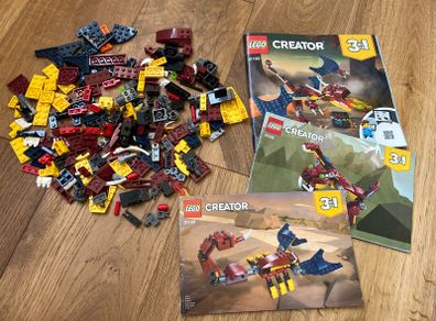 Lego Creator 31102 3in1 Fire Dragon
