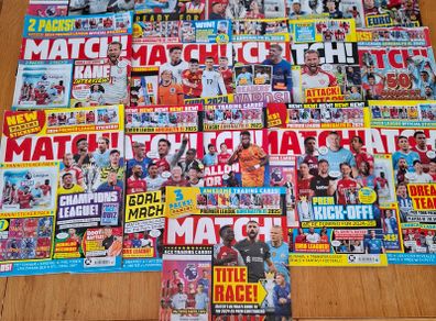 Match soccer magazine bundle